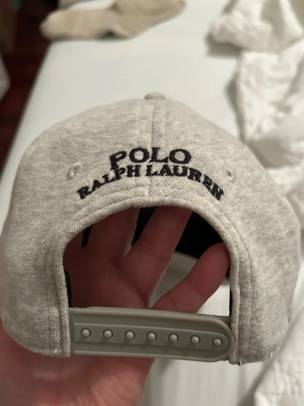 Ralph Lauren Polo Double Knit Jacquard Ball Cap Baseball Hat